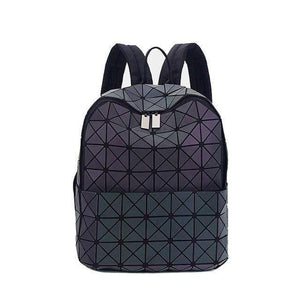 Planet Gates LuminousC Women Backpack Geometric Shoulder Bag Student's School Bag For Teenage Hologram Luminous Backpacks Laser bao bag backpack