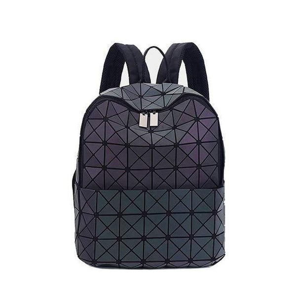 Planet Gates LuminousC Women Backpack Geometric Shoulder Bag Student's School Bag For Teenage Hologram Luminous Backpacks Laser bao bag backpack