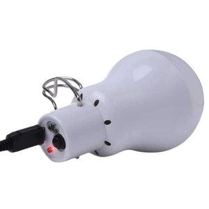 Lumiparty 15W Solar Powered Portable Led Bulb Lamp Solar Energy Lamp Led Lighting Solar Panel Light Energy Solar Camping Light