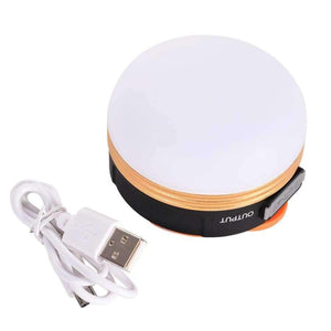 Planet Gates Lumiparty USB Rechargeable Ultra Bright 600 Lumens Portable Outdoor Camping Lantern Hiking Tent LED Light Campsite Hanging Lamp