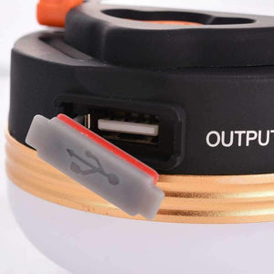 Planet Gates Lumiparty USB Rechargeable Ultra Bright 600 Lumens Portable Outdoor Camping Lantern Hiking Tent LED Light Campsite Hanging Lamp