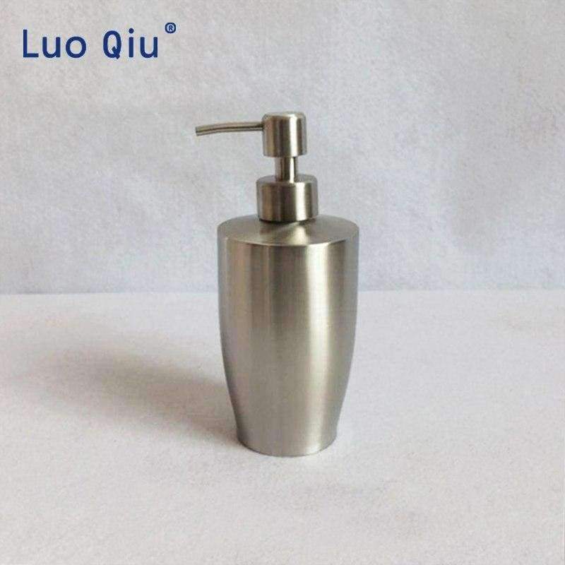 Planet Gates Luo Qiu Stainless Steel Kitchen Bathroom Liquid Hand Pump Soap Dispenser Lotion Detergent Bottle Bathroom Accessories Modern