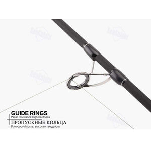 Planet Gates Lure Fishing Rod 2.1M 2.4M 2.7M 4 Section M Power Carbon Fiber Spinning/Casting Travel Rod 10-30g Fishing Tackle