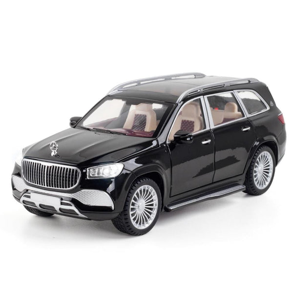 Planet Gates Luxury 1:24 Alloy Model Car Mercedes-Benz Gls 600 Maybach Miniature Diecast Metal Vehicle Collection Display Gift for Children