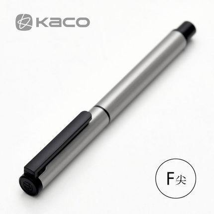 Planet Gates Luxury Black Fountain Pen Set 0.5mm F Nib Steel Ink Pens for Simple Business Gift Free Shipping
