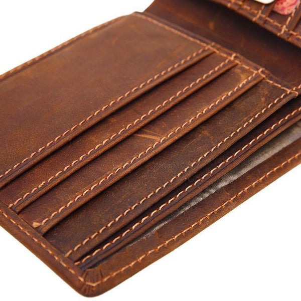 Planet Gates Luxury Brand Cow Genuine Leather Men Wallets 100% Top Quality Short Male Purse Carteira Masculina Drop shipping W003