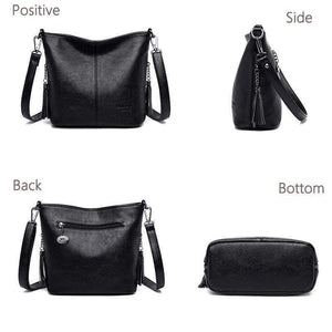 Luxury Brand Women Handbags 2 Shoulder Strap Tote Bag Designer Soft Leather Ladies Hand Bags
