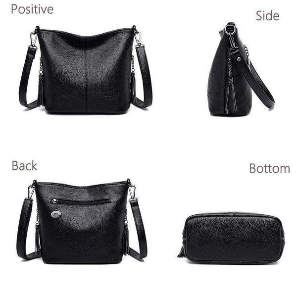 Luxury Brand Women Handbags 2 Shoulder Strap Tote Bag Designer Soft Leather Ladies Hand Bags