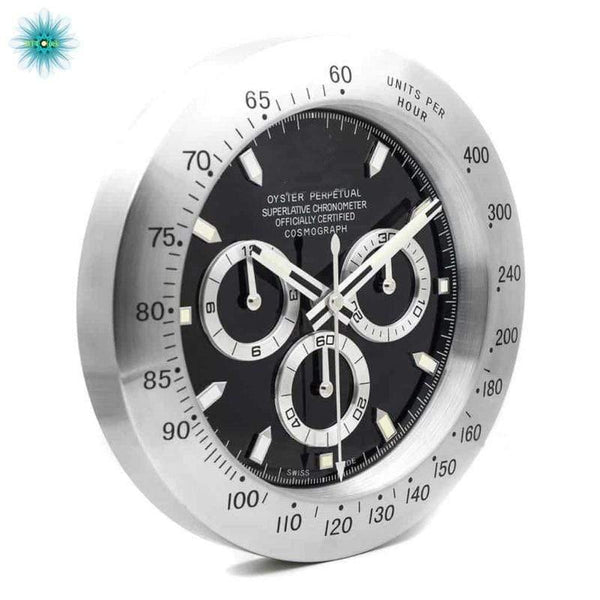 Luxury Design Wall Clock Metal Watch Clock Relogio De Parede  Logos Best Gift