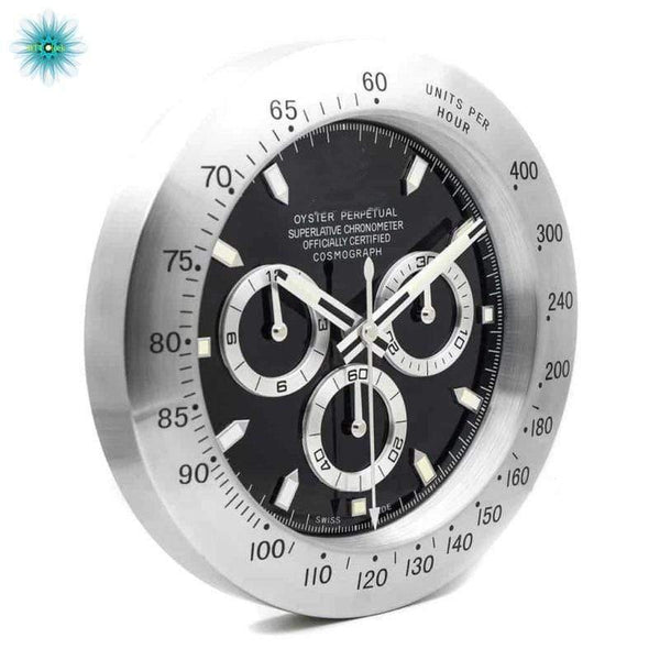 Luxury Design Wall Clock Metal Watch Clock Relogio De Parede  Logos Best Gift