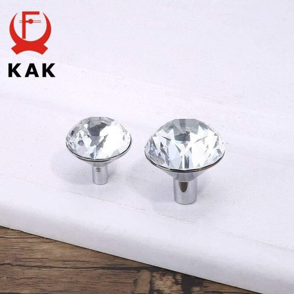Luxury Diamond Crystal Handles Shoe Box Cabinet Handles Closet Door  Drawer Knobs Wardrobe Pulls Pullers With Screws Hardware