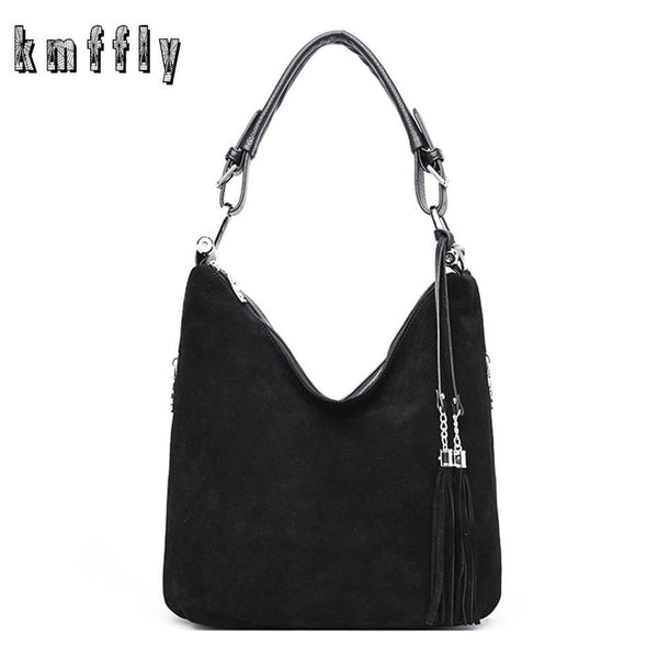Luxury Handbag Women Bags Designer Crossbody Bags For Women Black Faux Suede Shoulder Bags