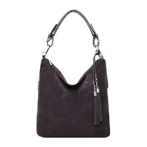 Luxury Handbag Women Bags Designer Crossbody Bags For Women Black Faux Suede Shoulder Bags