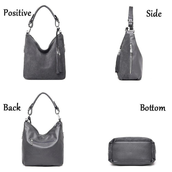 Luxury Handbag Women Bags Designer Crossbody Bags For Women Black Faux Suede Shoulder Bags