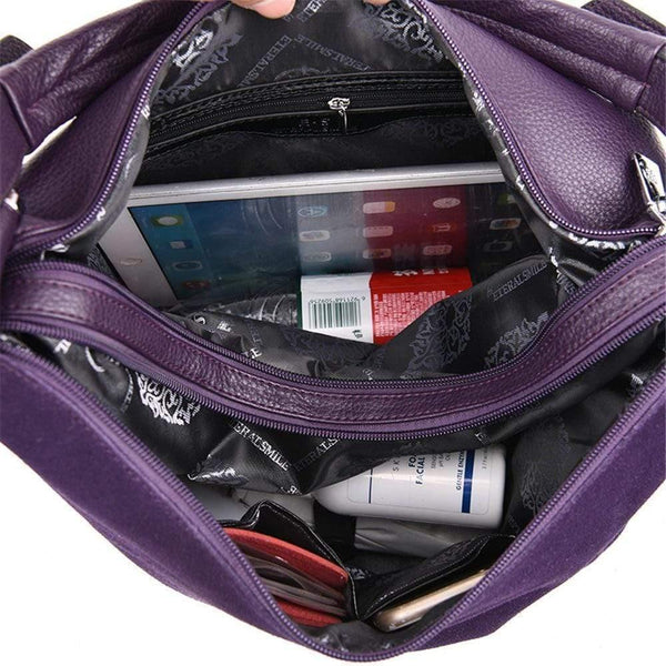 Luxury Handbag Women Bags Designer Crossbody Bags For Women Black Faux Suede Shoulder Bags