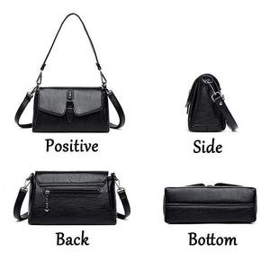 Luxury Handbag Women Bags Designer Vintage Women Messenger Bag Female Leather Shoulder