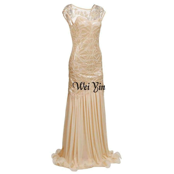 Planet Gates Luxury Mermaid Evening Dresses Backless Sleeveless Sexy Formal Crystal Beading Party Long Prom Dresses for Woman