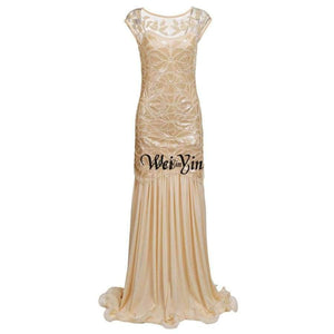 Planet Gates Luxury Mermaid Evening Dresses Backless Sleeveless Sexy Formal Crystal Beading Party Long Prom Dresses for Woman