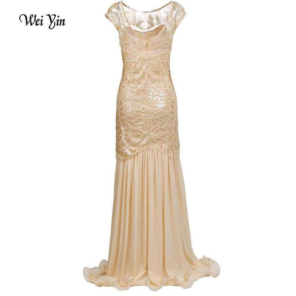Planet Gates Luxury Mermaid Evening Dresses Backless Sleeveless Sexy Formal Crystal Beading Party Long Prom Dresses for Woman