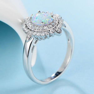 Planet Gates Luxury Ring Setting Silver 925 Sterling Trendy Oval  Cubic Zirconia  Engagement Rings for Women