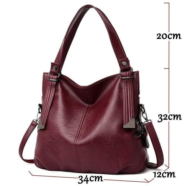 Luxury Soft Leather Handbag Women Bag Designer Female Crossbody Bag Famous Brand