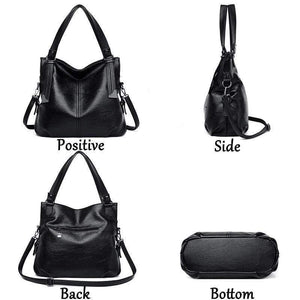 Luxury Soft Leather Handbag Women Bag Designer Female Crossbody Bag Famous Brand