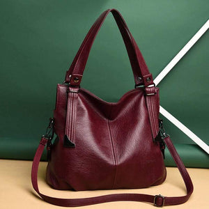Luxury Soft Leather Handbag Women Bag Designer Female Crossbody Bag Famous Brand