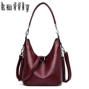 Luxury Women Bag Soft Leather Handbag Designer Female Crossbody Bag Famous Brand