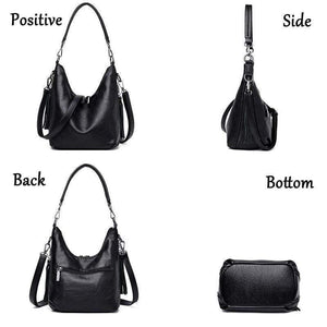 Luxury Women Bag Soft Leather Handbag Designer Female Crossbody Bag Famous Brand