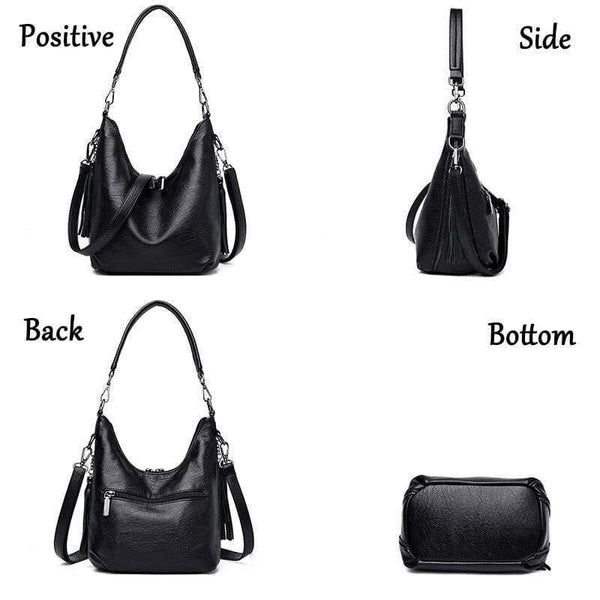 Luxury Women Bag Soft Leather Handbag Designer Female Crossbody Bag Famous Brand