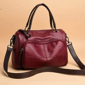 Luxury Women Handbags Large Capacity Boston Tote Bag Designer Soft Leather Ladies Hand Bags