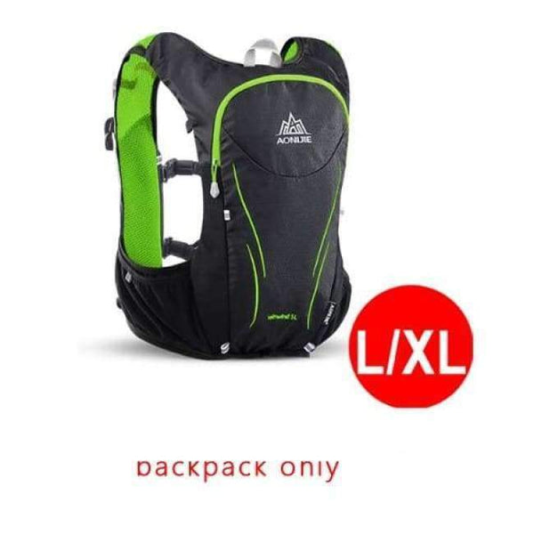 Planet Gates LXL bag only Outdoor Sports Backpack Women / Men Marathon Hydration Vest Pack for Exchange Cycling Hiking Running Water Bag
