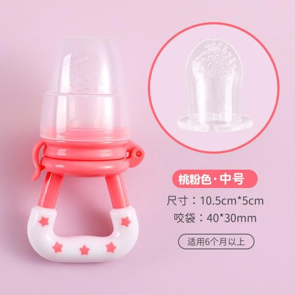 Planet Gates M 12 pacifier clips Infant Baby Teether Vegetable Fruit Teething Toy Ring Chewable Soother Sucking Thumb Teething Nursing Baby