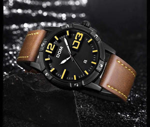 Planet Gates M-1218BL-1M5 Men Luxury Sport Quartz wristwatch clock Mens Watches Leather Business Waterproof watch Relogio Masculino M-1218BL-1M5