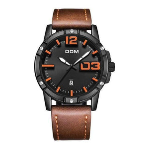 Planet Gates M-1218BL-1M5 Men Luxury Sport Quartz wristwatch clock Mens Watches Leather Business Waterproof watch Relogio Masculino M-1218BL-1M5