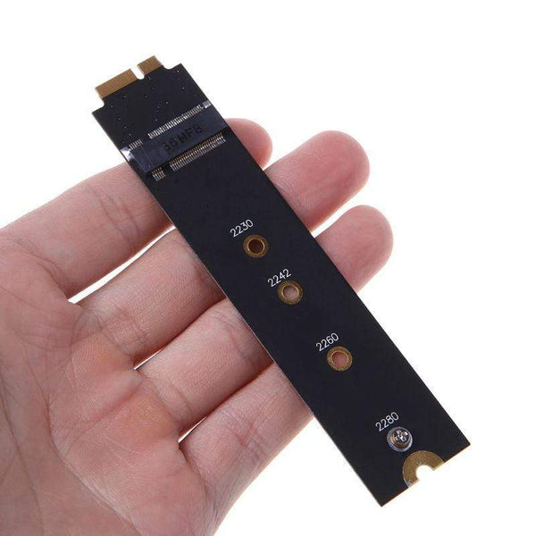 Planet Gates M.2 NGFF SSD to A1369 A1370 Adapter for 2010 2011 MacBook Air HDD Converter Support 2230 2242 2260 2280 Solid State Drive #524
