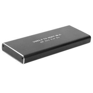 Planet Gates M.2 NGFF to USB3.0 HDD SSD Case USB3.0 to USB3.0 Micro-B Adapter 6GB/s HDD Enclosure Box External Hard Disk Drive Box SSD Case