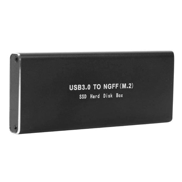 Planet Gates M.2 NGFF to USB3.0 HDD SSD Case USB3.0 to USB3.0 Micro-B Adapter 6GB/s HDD Enclosure Box External Hard Disk Drive Box SSD Case