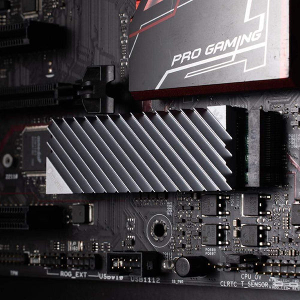 Planet Gates M.2 SSD NVMe Heat Sink Heatsink M.2 2280 SSD Hard Disk Aluminum Heat Sink Radiator Thermal Pad for Desktop PC Thermal Gasket