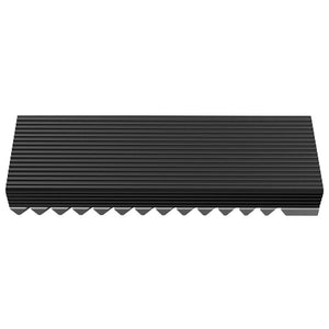 Planet Gates M.2 SSD NVMe Heat Sink Heatsink M.2 2280 SSD Hard Disk Aluminum Heat Sink Radiator Thermal Pad for Desktop PC Thermal Gasket