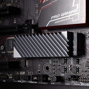 Planet Gates M.2 SSD NVMe Heat Sink Heatsink M.2 2280 SSD Hard Disk Aluminum Heat Sink Radiator Thermal Pad for Desktop PC Thermal Gasket