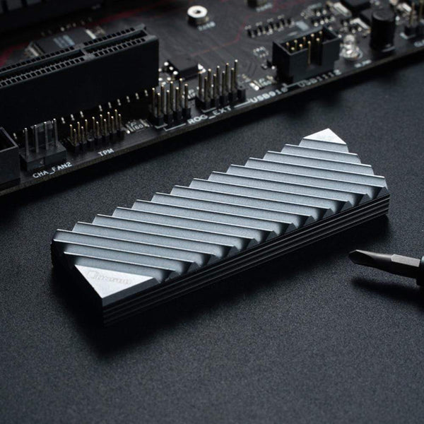 Planet Gates M.2 SSD NVMe Heat Sink Heatsink M.2 2280 SSD Hard Disk Aluminum Heat Sink Radiator Thermal Pad for Desktop PC Thermal Gasket