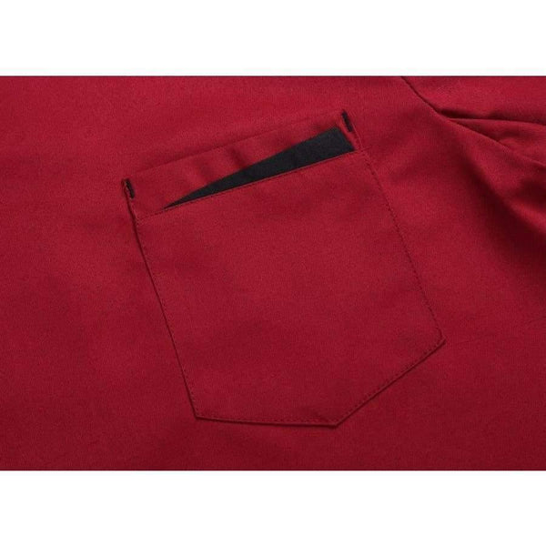 Planet Gates M-3XL High Quality Wholesale Unisex Kitchen Cooker Chef Uniforms Bakery Food Service Short Sleeve Breathable Chef Jacket & Apron