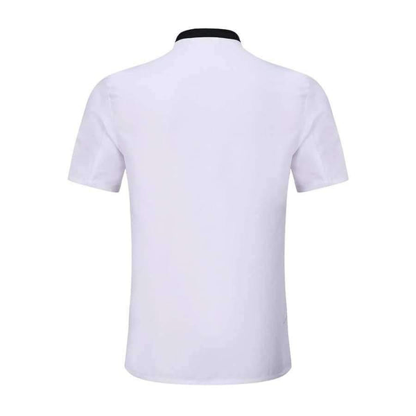 Planet Gates M-3XL High Quality Wholesale Unisex Kitchen Cooker Chef Uniforms Bakery Food Service Short Sleeve Breathable Chef Jacket & Apron