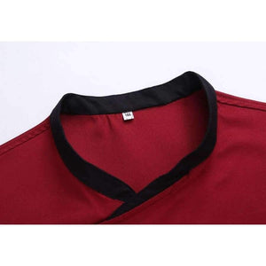 Planet Gates M-3XL High Quality Wholesale Unisex Kitchen Cooker Chef Uniforms Bakery Food Service Short Sleeve Breathable Chef Jacket & Apron