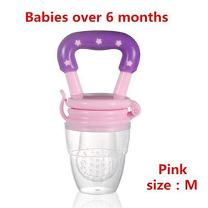 Planet Gates M 4 pacifier clips Infant Baby Teether Vegetable Fruit Teething Toy Ring Chewable Soother Sucking Thumb Teething Nursing Baby