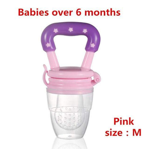 Planet Gates M 4 pacifier clips Infant Baby Teether Vegetable Fruit Teething Toy Ring Chewable Soother Sucking Thumb Teething Nursing Baby