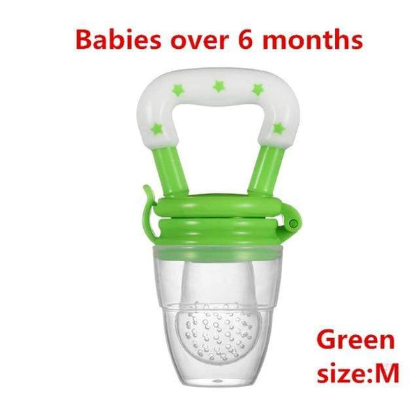 Planet Gates M 5 pacifier clips Infant Baby Teether Vegetable Fruit Teething Toy Ring Chewable Soother Sucking Thumb Teething Nursing Baby