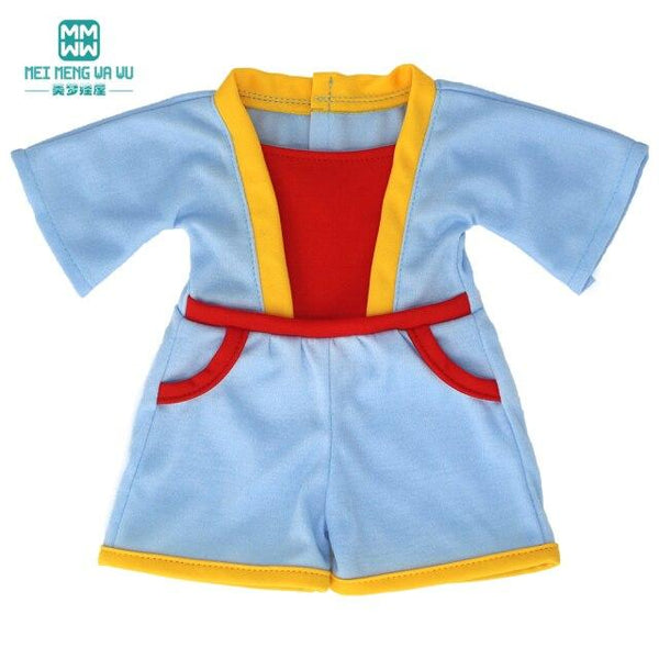Planet Gates M--610--G / 43-45cm Doll Clothes for doll Bow dress fit 18inch 43-45cm Baby Toy new born doll and American doll accessories