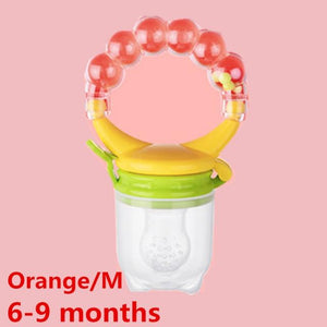 Planet Gates M 9 pacifier clips Infant Baby Teether Vegetable Fruit Teething Toy Ring Chewable Soother Sucking Thumb Teething Nursing Baby